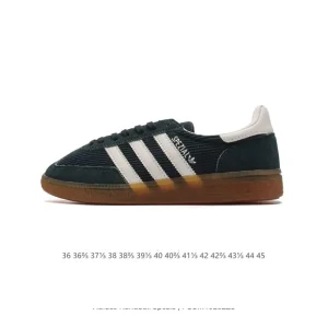 Adidas Handball Spezial Low Cut Retro Suede Sneakers with Gum Sole