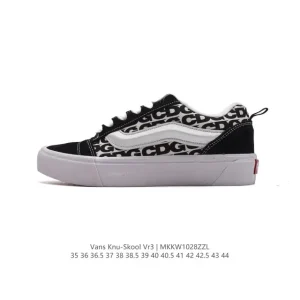 Vans Knu Skool VR3 LX Bread Shoe Canvas Vintage Fat Logo