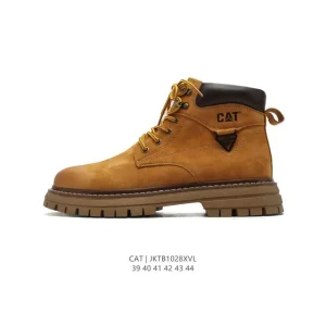 CAT Men's Casual Retro Work Boot - Mid-Cut Martin Boot
