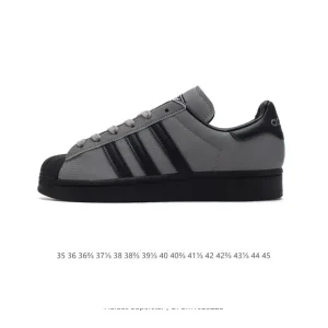 Adidas Superstar 82 Classic Shell Toe Leather Sneakers for Men and Women