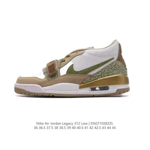 Jordan Legacy 312 Low Sneaker - Classic Basketball Shoe with Premium Leather
