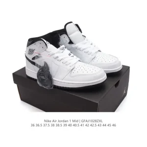 Nike Air Jordan 1 Mid Men's Women's Basketball Shoes