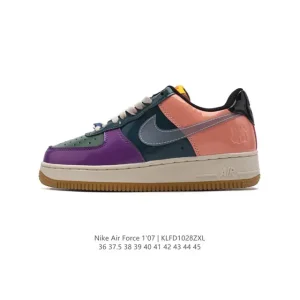 Nike Air Force 1 '07 Low FB4958 White Leather Casual Sneakers
