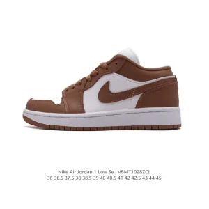 Nike Jordan Air 1 Low Retro Classic Leather Basketball Shoes