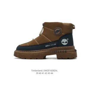 Timberland Men's Classic Yellow Boots Waterproof Outdoor Hiking Shoes