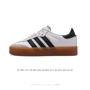 Adidas Samba Valentine Unisex Retro Leather Sneakers for Men and Women