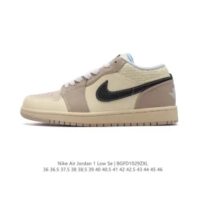 Jordan AJ1 Low Retro Vintage Leather Basketball Shoes