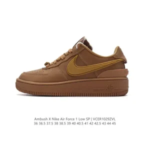Nike Air Force 1 Low SP Ambush Collaboration Leather Sneakers
