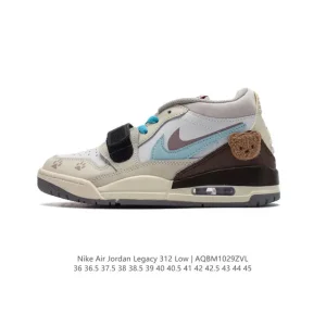 Jordan Legacy 312 Low Men's Basketball Shoes with Air Cushion