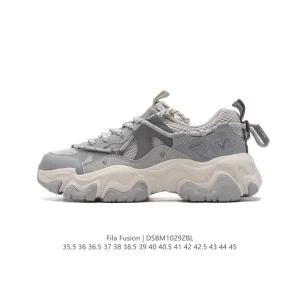 FILA FUSION Mars Sneaker Retro Vintage Style Chunky Sole Streetwear Basketball Shoes