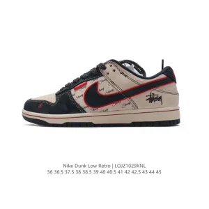 Nike Dunk Low Retro Vintage Basketball Skate Shoes