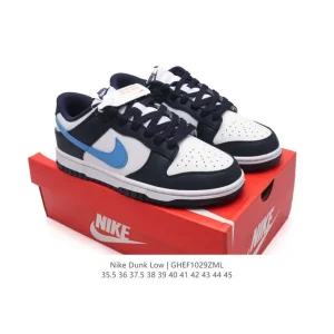 Nike Dunk Low Retro Vintage Leather Sneakers for Men and Women