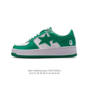 BAPE x Nike Air Force 1 Sta Low Camo Sneakers for Men and Women