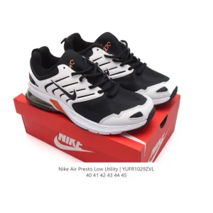 Nike Air Presto Low Utility Knit Mesh Running Shoes
