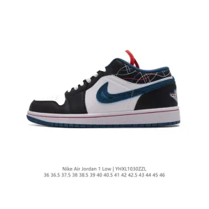Jordan Air 1 Low Retro Classic Basketball Shoes with Air Cushion