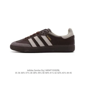 Adidas Samba OG Leather T-Toe Classic Sneakers for Men and Women