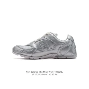 MiuMiu x New Balance 530 SL Retro Low Top Sneakers in Brown Leather