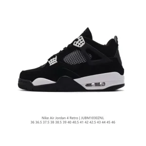 Jordan Air 4 Retro OG Black Cement Men's Basketball Shoes
