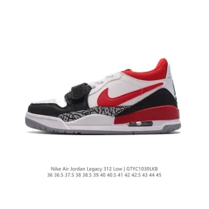 Jordan Legacy 312 Low Men's Basketball Shoes - Classic Mix of AJ1, AJ3 & Air Alpha Force