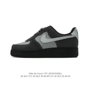 Nike Air Force 1 '07 Low White Leather Casual Sneakers for Men and Women