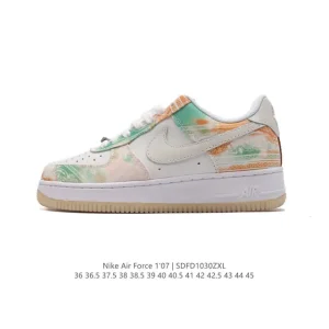Nike Air Force 1 '07 Low FD0758 White Leather Sneakers