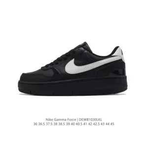 Nike Gamma Force Low Top Retro Sneakers with Grind Rubber Outsole