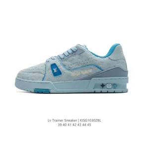 Louis Vuitton Trainer Sneaker Low Top Leather Shoes