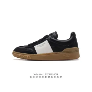 VALENTINO Open Skate Leather Sneakers for Men and Women
