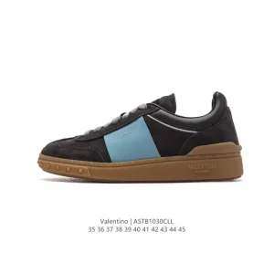 Valentino Open Skate Leather Sneakers for Men and Women