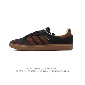 Adidas Samba OG Leather T-Toe Sneakers for Men and Women