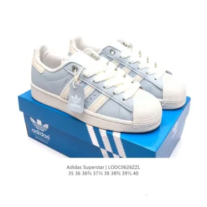 Adidas Superstar '82 Leather Shell Toe Women's Classic Sneakers
