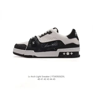 Louis Vuitton LV Trainer Sneaker Low Fashion Thick Sole Elevated Casual Shoes
