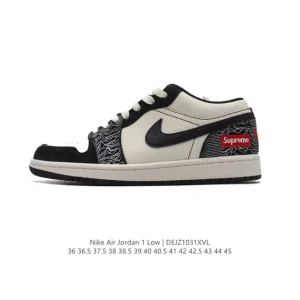 Jordan AJ1 Low Retro Classic Leather Basketball Shoes