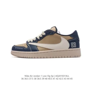 Nike Air Jordan 1 Low OG SP Military Blue Reverse Swoosh