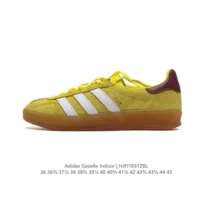 Adidas Originals Gazelle Indoor Retro Leather Sneakers