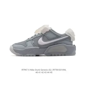 Nike RTFKT Dunk Genesis Ghost 3D Printed Low-Top Sneakers