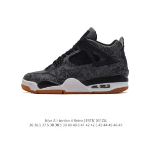 Jordan Air 4 Retro OG Black Cement Men's Basketball Shoes