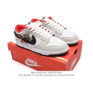 Nike Dunk Low Vintage Leather Sneakers for Men and Women