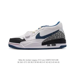 Jordan Legacy 312 Low Men's Basketball Shoes - Classic Hybrid Design
