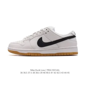 Nike Dunk Low Retro Leather Sneakers for Men and Women