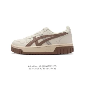 ASICS COURT MZ Retro Fashion Sneaker with Thick Sole