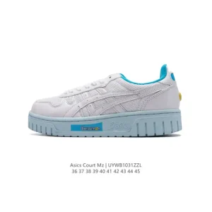 ASICS COURT MZ Retro Thick Sole Skateboarding Shoes for Men and Women