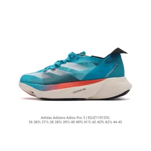Adidas Adizero Adios Pro 3 Carbon Plate Running Shoes for Men and Women