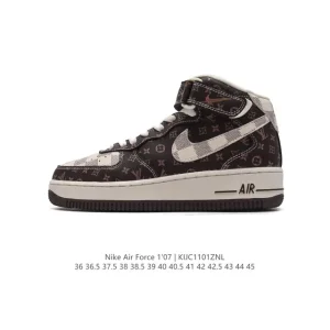 Louis Vuitton x Nike Air Force 1 LV8 Mid Damier Azur Monogram