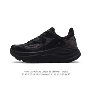 HOKA Clifton 10 Men's Women's Lightweight Cushioned Running Shoes