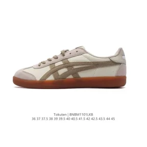 ASICS TOKUTEN Unisex Retro Running Sneaker Leather Low-Top Shoe