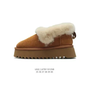 UGG Classic Mini Leather Wool Winter Boots for Women
