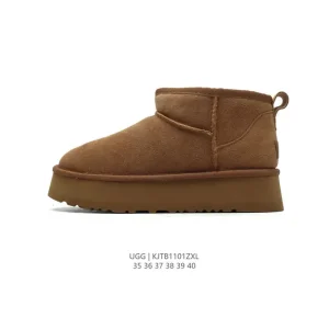 UGG Classic Mini Women's Leather Wool Winter Boots