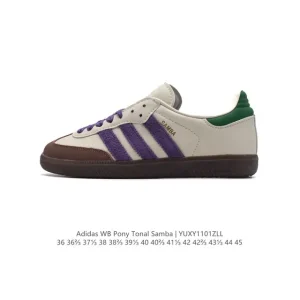 Adidas WB Pony Tonal Samba Sneakers Classic Three Stripes Retro Style