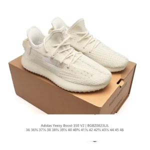 Adidas Yeezy Boost 350 V2 Sneakers with Primeknit Upper and Boost Midsole